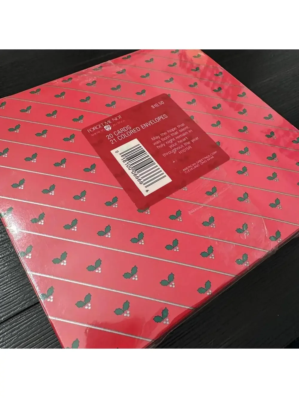 Vintage American Greetings Silent Night Christmas Cards Boxed Set 20 Cards New